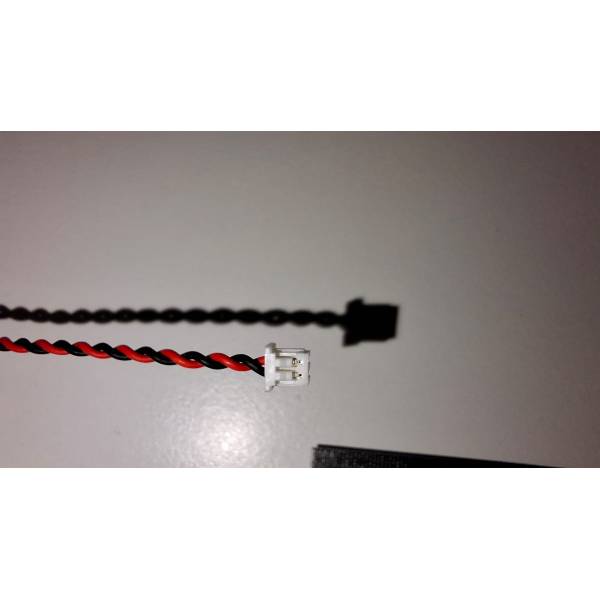 Baterie bios Laptop, CR2025, 1ST55, 3V, 220mAh, CDA 53, 5.5cm, rosu si negru, conector ACES 50285, 1.25 mm, 2 pini