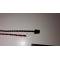 Baterie bios Laptop, CR2025, 1ST55, 3V, 220mAh, CDA 53, 5.5cm, rosu si negru, conector ACES 50285, 1.25 mm, 2 pini