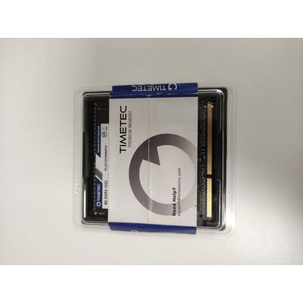 Kit Memorie RAM Laptop, Timetec, 2x 8GB, 2Rx8, DDR3, PC3-10600S, 1333MHz, 1.5V, 76TT13NUS2R8-8G, CL9, Non-ECC, SODIMM, 204 pini