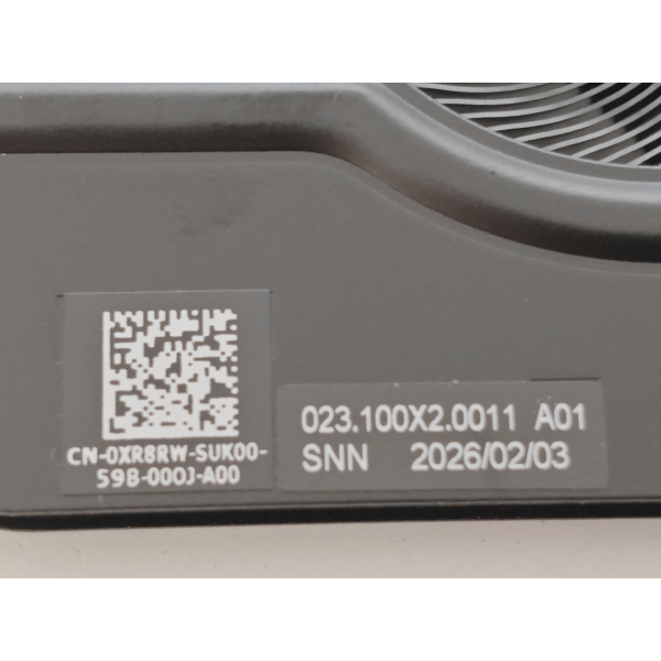 Cooler Laptop, Dell, Latitude 13 7340, P178G, P178G001, (an 2023), XR8RW, 0XR8RW, EG50040S1-CU61-S9A, 5V, 0.30A