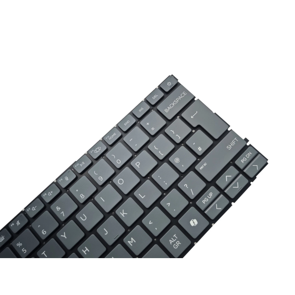 Tastatura Laptop, HP, ProBook 4 G1a 14 inch, iluminata, gri, layout UK