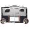 Carcasa superioara cu tastatura palmrest Laptop, Asus, ZenBook 15 UX533FAC, 90NB0NK1-R30UI0, 90NB0NK1-R30US0, 13NB0NM1P01011-1, 13NB0NM1AM0201, 13N1-9DA0601, UX534FT-2B, iluminata, albastra, layout US