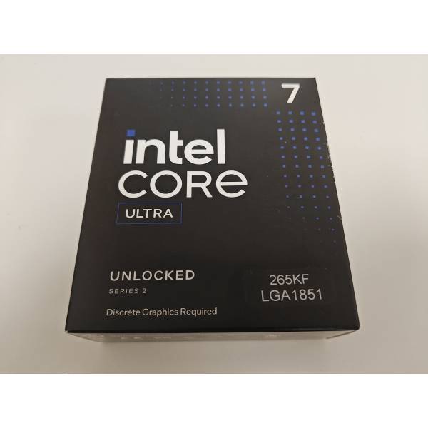 Procesor Intel Arrow Lake Core Ultra 7 265KF, 3.90Ghz pana la 5.5Ghz, 30MB Cache Smart, LGA1851, BX80768265KF, Box