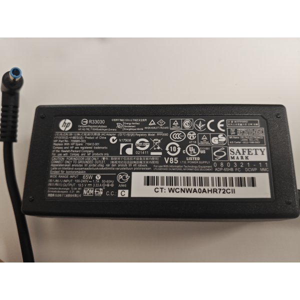 Incarcator Laptop, HP, HSTNN-CA15, HSTNN-DA15, HSTNN-LA15, 19.5V, 3.33A, 65W, mufa 4.5x3.0mm
