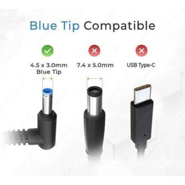 Incarcator Laptop, HP, HSTNN-CA15, HSTNN-DA15, HSTNN-LA15, 19.5V, 3.33A, 65W, mufa 4.5x3.0mm