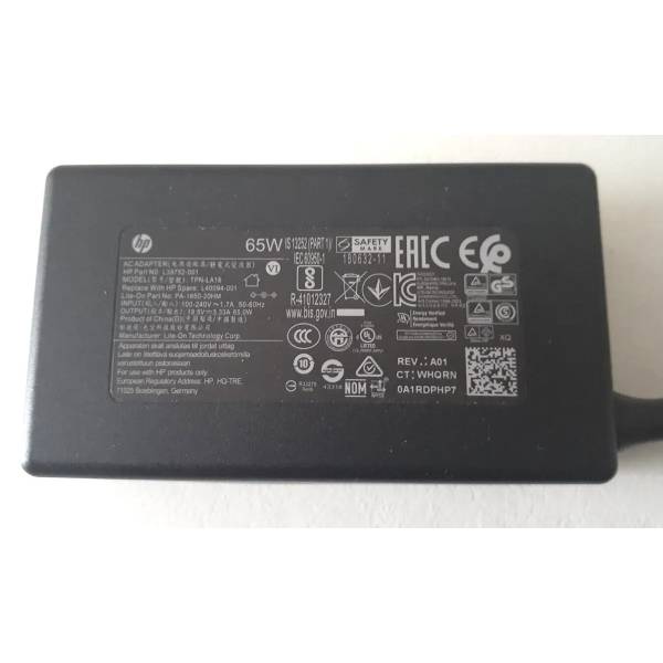 Incarcator Laptop, HP, HSTNN-CA15, HSTNN-DA15, HSTNN-LA15, 19.5V, 3.33A, 65W, mufa 4.5x3.0mm