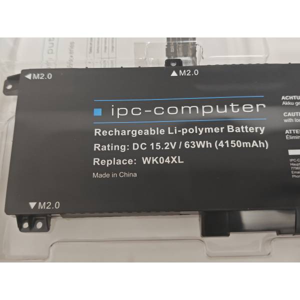 Baterie compatibila Laptop Gaming, HP, Omen 17-CK, 17T-CK, TPN-Q266, M39179-005, WK04XL, 15.2V, 4150mAh, 63Wh