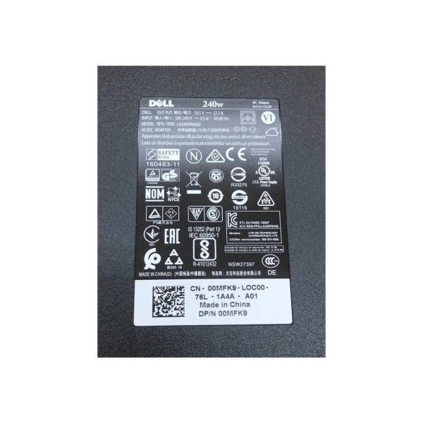 Incarcator  Laptop Gaming, Dell, Precision 17 7730, P34E, P34E001, FWCRC, 0FWCRC, GA240PE1-00, ADP-240AB D, 19.5V, 12.3A, 240W, conector 7.4x5.0mm