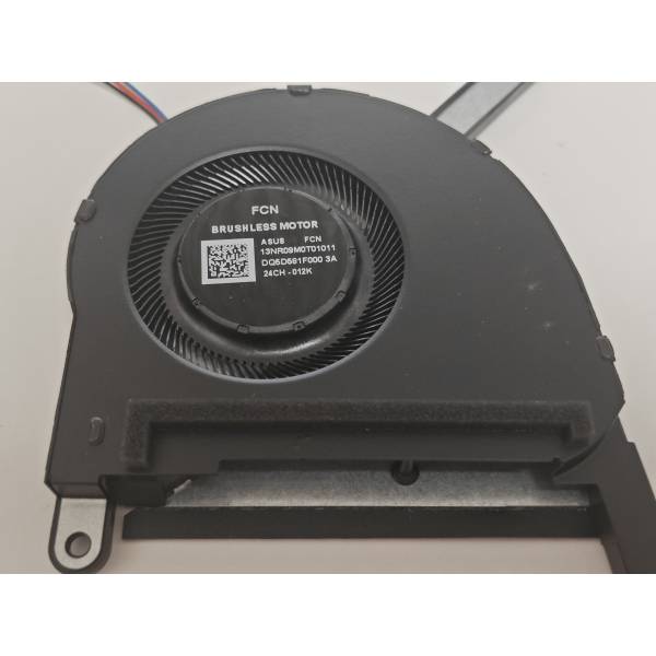 Cooler procesor Laptop Gaming, Asus, TUF A16 FA617NS, FA617NSR, 13NR09M0T01011, DFS5K22B05673J-FP82, DQ5D581F000, 5V, 0.5A, CPU