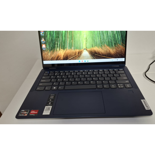 Laptop Lenovo IdeaPad Flex 5 14ABR8, AMD Ryzen 5 7430U, 8GB RAM, 512GB SSD NVMe, 14" Touchscreen, Windows 11 Pro, Refurbished