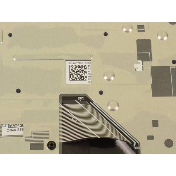 Carcasa superioara cu tastatura palmrest Laptop, Dell, Inspiron 15 5585, P77F, P77F002, 5P4P3, 05P4P3, 3670J, 03670J, 46M.0F8CS.0063, 460.0F807.0012, 439.0F80E.0012-2, albastra, layout US