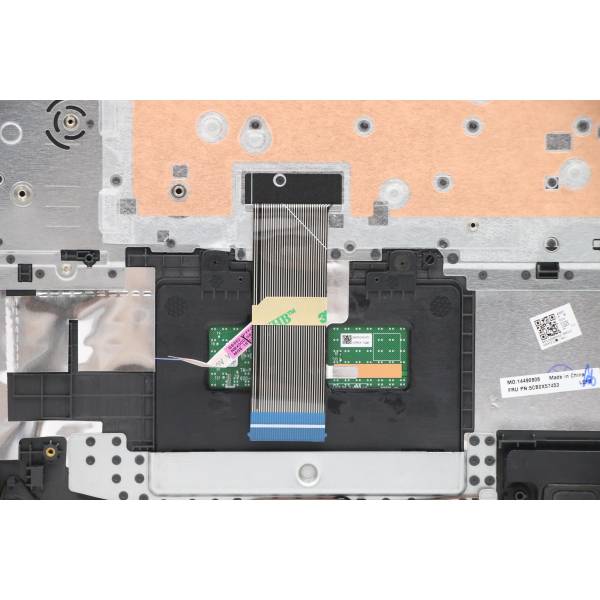 Carcasa superioara cu tastatura palmrest Laptop, Lenovo, IdeaPad 3 15IML05 Type 81WB, 5CB0X57453,AM1JV000300, AP1JV000510, FA1JV000500, EC1JV000200, Iron Grey, layout UK