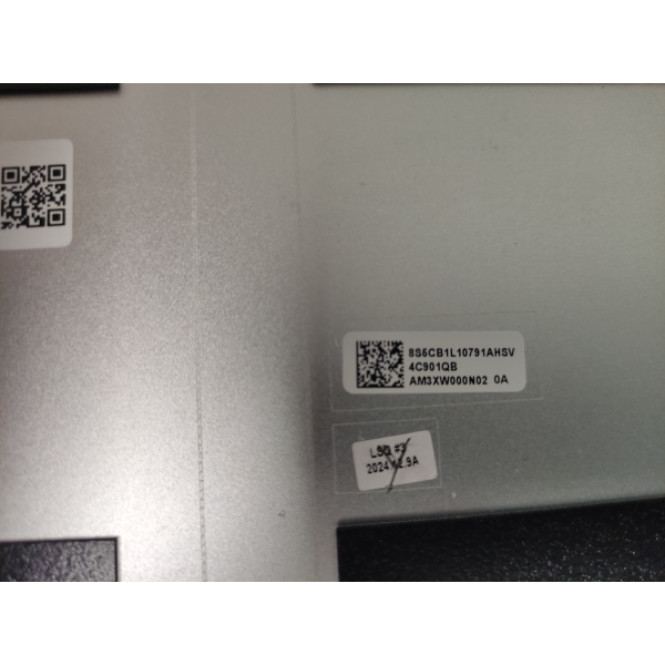 Capac Display Laptop, Lenovo, IdeaPad Slim 5 14IAH8 Type 83BF, 5CB1L10791, AM3XW000N02, LNB000S580-14A, OLED, IR Camera, prinderi AL-L, AL-R, argintiu