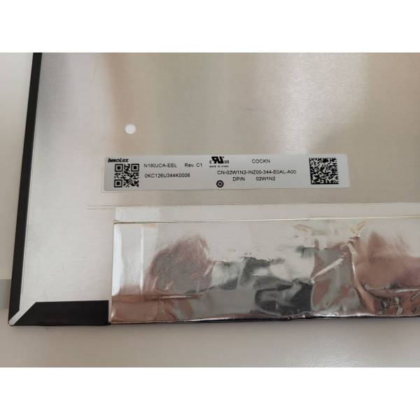 Display Laptop, Dell, Pro 16 PC16250, P134F, P134F004, VNJRR, 0VNJRR, LP160WU3(SP)(B2), LP160WU3-SPB2, 16.0 inch, Rezolutie FHD+, 1920x1200, conector 17mm, non touch, 60Hz, 30 pini