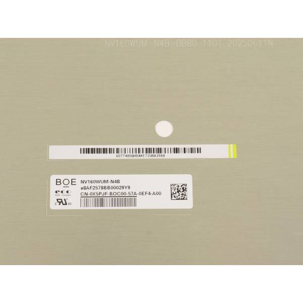 Display Laptop, Dell, Pro 16 PC16250, P134F, P134F004, VNJRR, 0VNJRR, LP160WU3(SP)(B2), LP160WU3-SPB2, 16.0 inch, Rezolutie FHD+, 1920x1200, conector 17mm, non touch, 60Hz, 30 pini