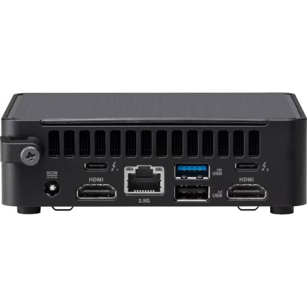 Mini PC ASUS NUC 14 Pro, Intel Core 3 100U, până la 4.7GHz, DDR5, Intel Graphics, Wi-Fi 6E, Barebone, fără RAM și SSD, Nou Resigilat
