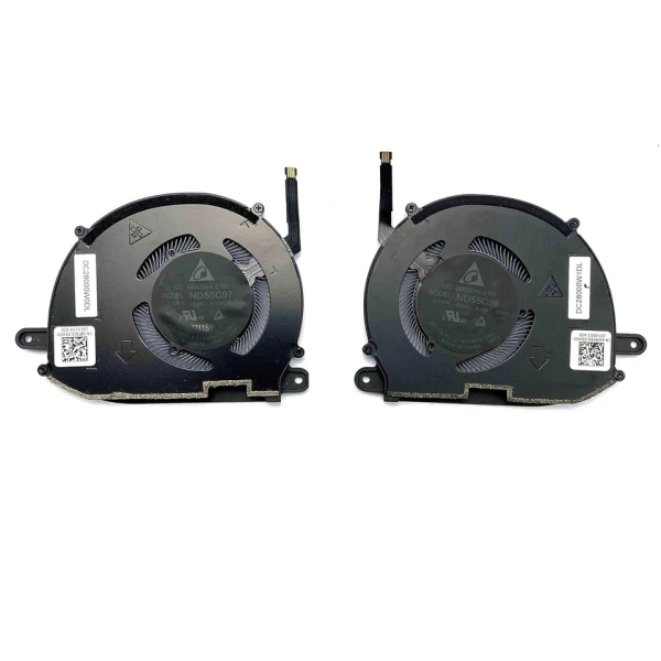 Set coolere Laptop, Dell, XPS 13 Plus 9320, P151G, P151G001, WRH5K, 0WRH5K, XTRJG, 0XTRJG, EG50040S1-CQ40-S9A, DC28000W0SL, EG50040S1-CQ50-S9A, DC28000W1SL, ND55C98-21A05, DC28000W1DL, ND55C97-21A04, DC28000W0DL, 5V, 0.29A