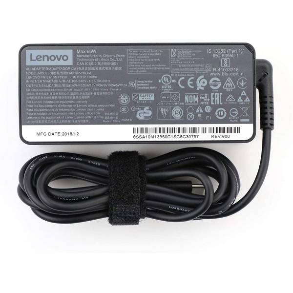 Incarcator Laptop, Lenovo, 10e Chromebook Tablet Type 82AM, 82AQ, 20V 3.25A, 65W, USB-C