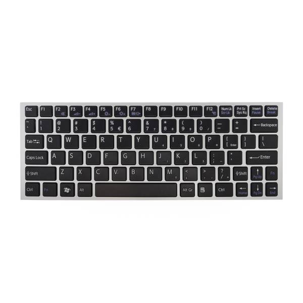 Tastatura Laptop, Sony, Vaio VPC-YA, VPC-YB, VPCYA, VPCYB, argintie, layout US, V1