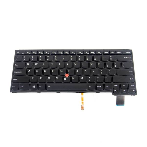 Tastatura Laptop, Lenovo, ThinkPad Yoga 460 Type 20EM, iluminata, neagra, layout US