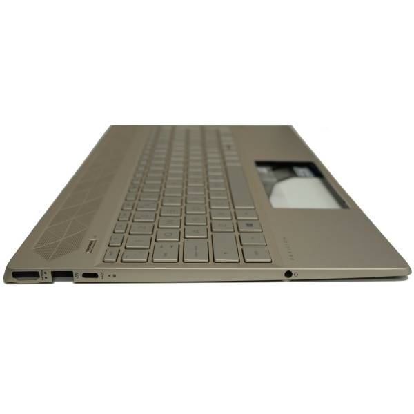 Carcasa superioara cu tastatura palmrest Laptop, HP, Pavilion L26324-031, L26324-B31, L24755-001, L24755-031, L24755-B31, L24752-001, L24752-B31, L24752-271, L24753-001, L24753-271, L24753-B31, EBG7B015010-1, 54G7BTATP00, iluminata, argintie, layout US