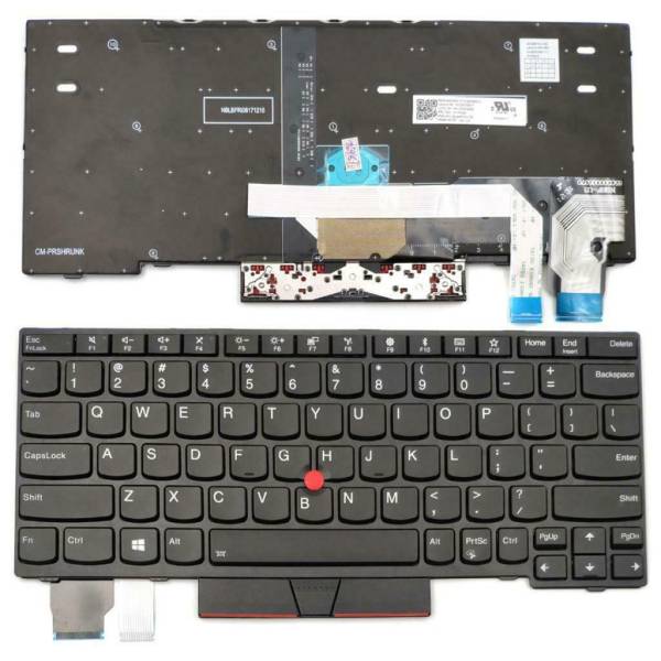 Tastatura Laptop, Lenovo, ThinkPad L13 Gen 2 Type 20VH, 20VJ, 20AB, 21AC, iluminata, neagra, layout US
