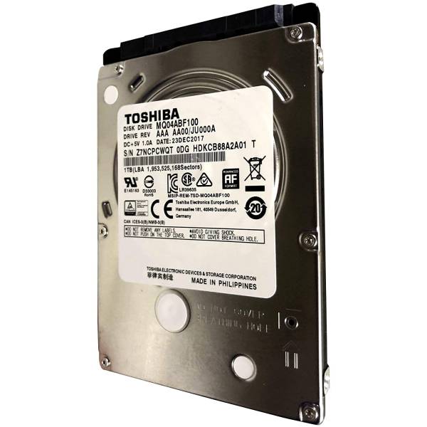 Hard Disk Laptop Toshiba MQ04ABF100, 1TB, 5400 rpm, 128MB, SATA 3, bulk