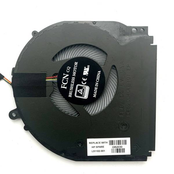 Cooler Laptop, HP, L51102-001, L52898-001, L18222-001, ND75C02-18H26, DFS200405BY0T FKG0, 023.100C5.0001, 5V, 0.5A