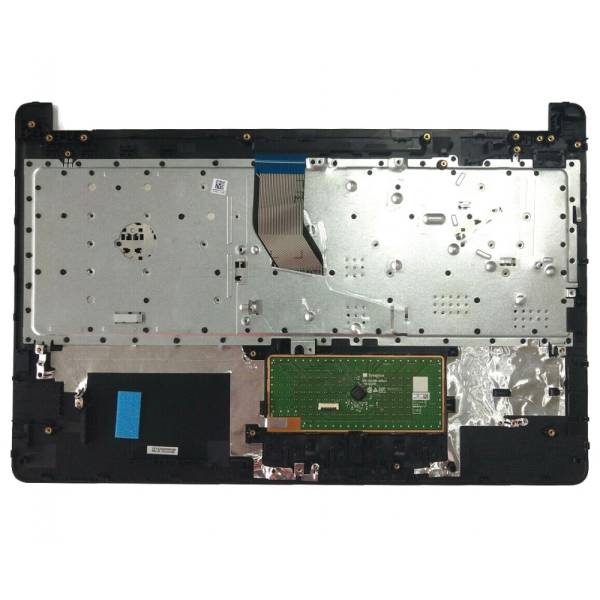 Carcasa superioara cu tastatura palmrest Laptop, HP, 250 G6, 255 G6, 256 G6, AP204000622, AM204000110, argintie, layout US