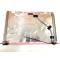 Capac Display cu balamale Laptop, Sony, Vaio SVE15, SVE151, SVE152, SVE153, 3FHK5LN020, roz