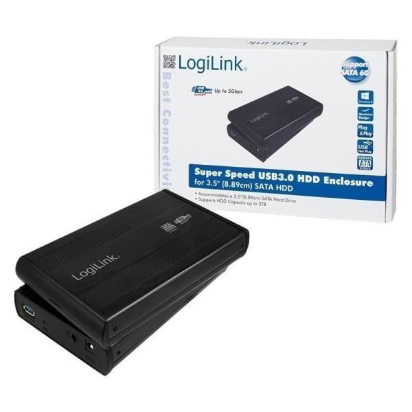 Rack extern Logilink UA0107, 3.5 USB3.0/SATA