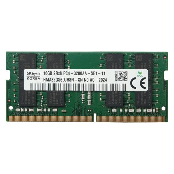 Memorie ram Laptop SK Hynix 16GB, DDR4, 2Rx8, PC4-2666V, 2666Mhz, HMA82GS6DJR8N-VK, PC4-21300, CL19, Non-ECC, sodimm, 260 pini
