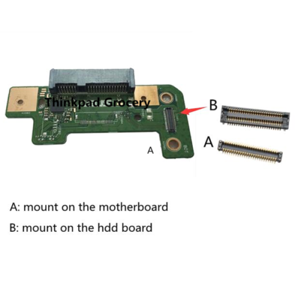 Mufa conector pentru HDD placa de baza Asus X555L, A555L, K555L
