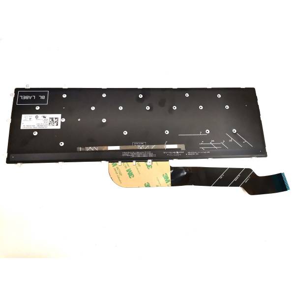 Tastatura Laptop, Dell, Inspiron 17 7773, P30E, P30E003, iluminata, neagra, layout UK