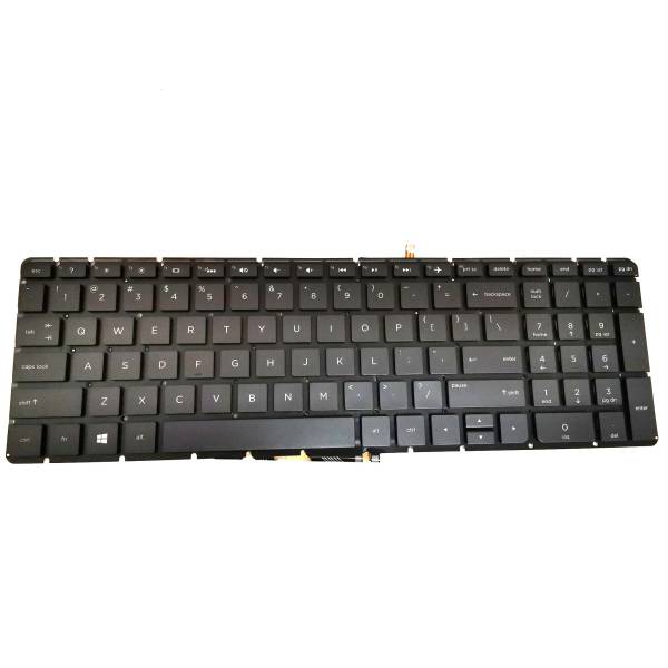 Tastatura Laptop, HP, Pavilion 17-AB, iluminata, neagra, layout US