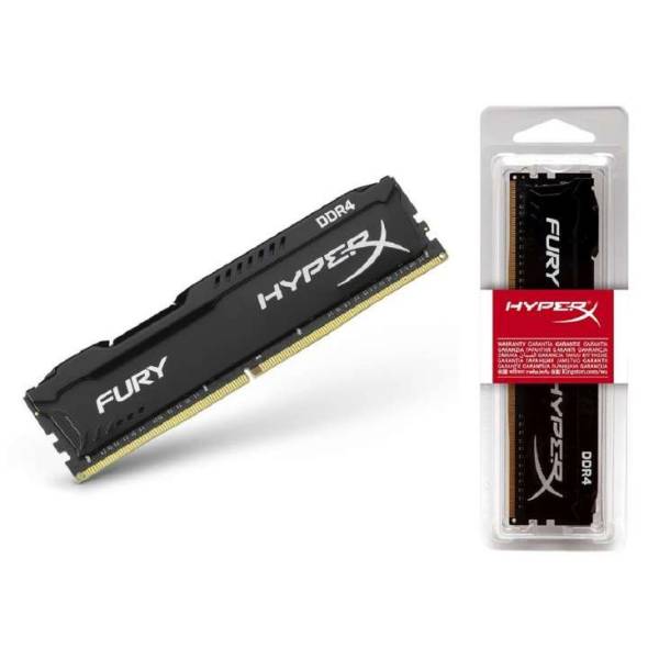 Memorie HyperX Fury Black 8GB, DDR4, 2400MHz, CL15, 1.2V