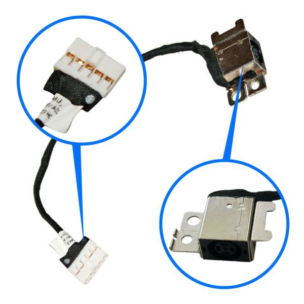 Mufa alimentare Laptop, Dell, Latitude 3340, 3350,  GFNMP