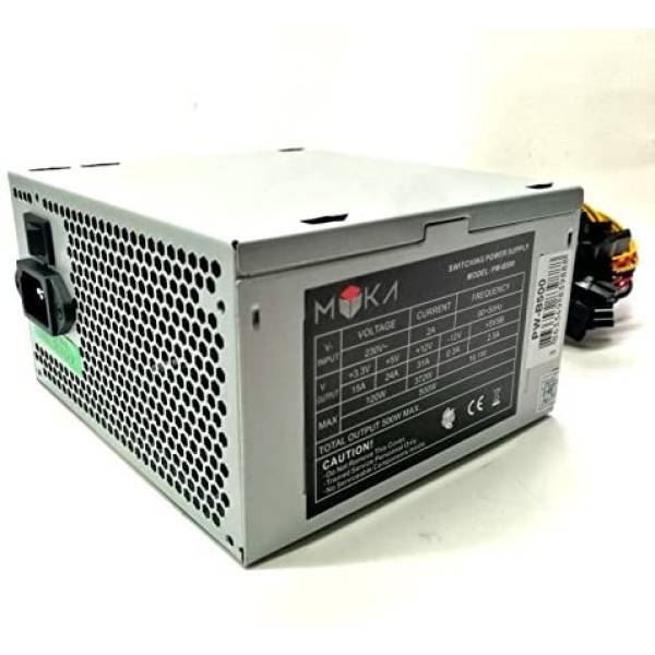 Sursa PC Myka ATX PW-B500 500W, 12cm, 3X Sata, 1x IDE