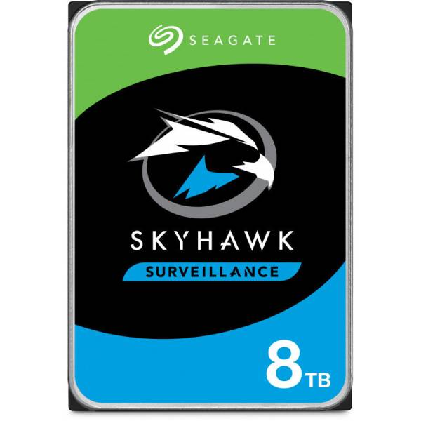 Hard Disk desktop SEAGATE SkyHawk Surveillance 8TB, 7200 RPM, SATA3, 256MB, ST8000VX0022