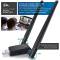 Adaptor USB Wireless CSL, USB 3.2 Gen 1, 1300 Mbps, Dual Band, WiFi 2.4, 5 GHz 2 x 5 dBi, antene externe