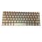 Tastatura Laptop 2-in-1, Lenovo, IdeaPad 5 14AHP9 Type 83DR, iluminata, maronie, layout UK