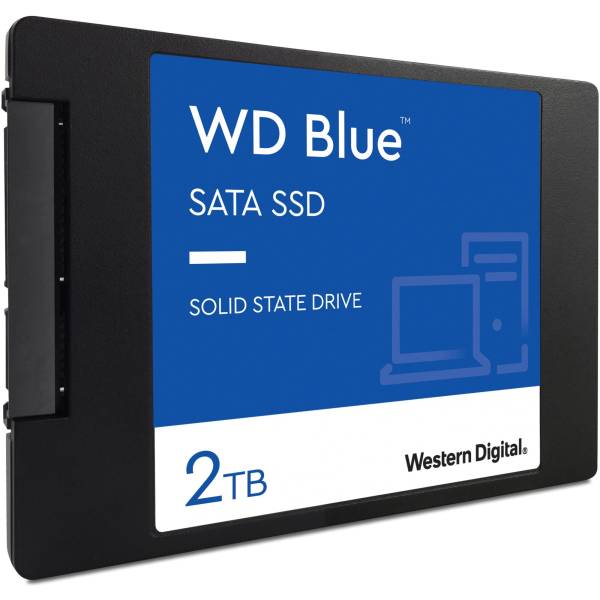 Solid State Drive (SSD) Western Digital Blue 3D, 2TB, 2.5 inch, SATA III