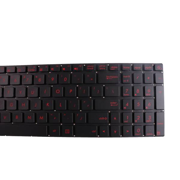 Tastatura Laptop, Asus, ROG G552V, G552VL, G552VW, G552VX, iluminata, neagra, layout US
