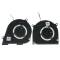 Set coolere Laptop, HP, Envy X360 15-DS, 15Z-DS, TPN-W143, L53541-001, L53542-001, DFS5K12114262H-FLBV, 023100F10011215, DFS5K12115491H-FMAU, 023100F00011215, 5V, 0.50A
