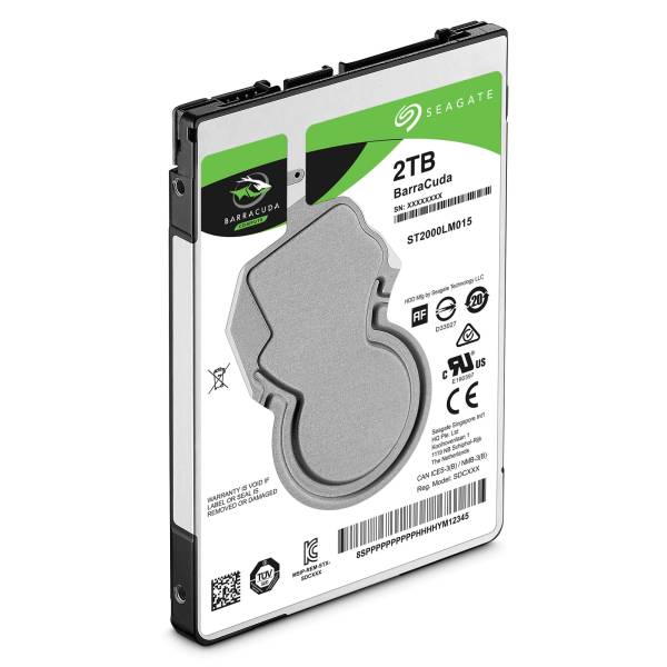 HDD Laptop Seagate BarraCuda 2TB, 5400rpm, 128MB cache, SATA III