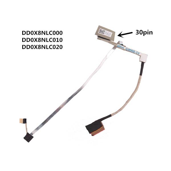 Cablu video lvds Laptop, HP, ProBook 450 G7, 455 G7, DD0X8NLC000, DD0X8NLC010, DD0X8NLC020, L91063-001