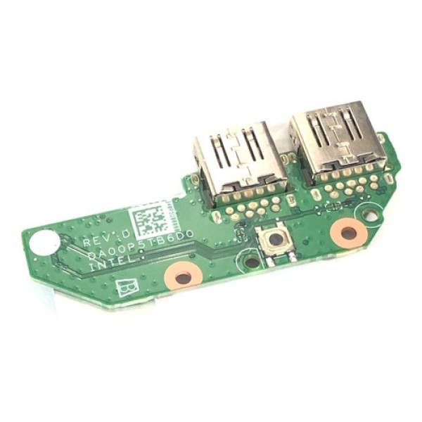 Modul buton pornire si porturi USB Laptop, HP, 15S-EQ, TPN-Q230, L63580-001, L84052-001, DA00P5TB6D0, DA0P5DTB8B0, DA0P5FTB6A0