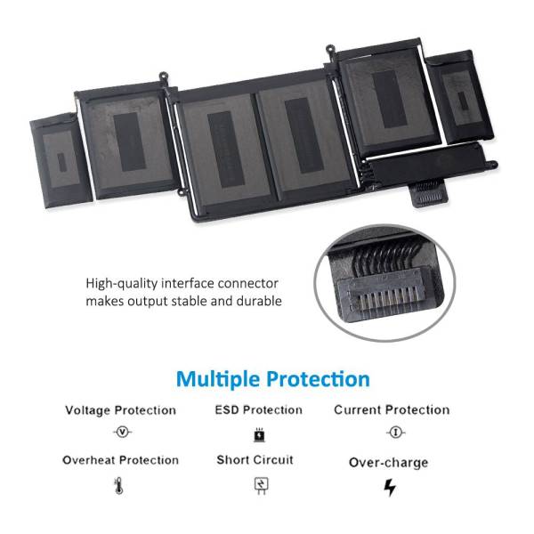Baterie Laptop, Apple, Macbook Pro 13 A1502 (an 2015) ME864, ME865, A1582, 020-00010, 6559mAh