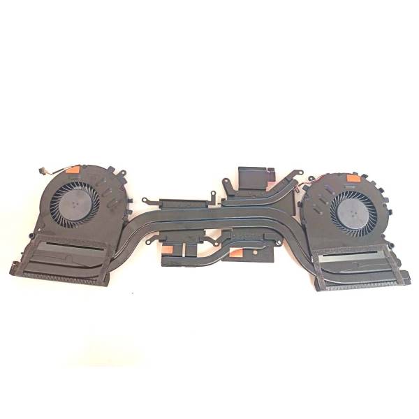Set coolere cu radiator Laptop Gaming, HP, Pavilion 15-DK, 15T-DK, TPN-C141, M53281-001, M54374-001, AT39D007DP0 PNK1, GN20P, ND85C16-18L02, ND85C16-18L03, 5V, 0.50A