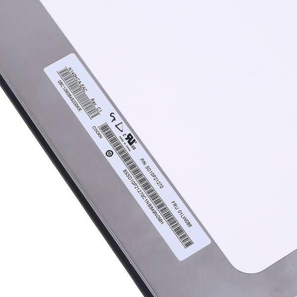 Display compatibil Laptop, Lenovo, 00NY445, 00NY446, 02DL763, 01LW085, 01LW086, 01LW087, 02DL687, NV140FHM-N49 V8.0, NV140FHM-N49 V8.2, B140HAN04.2, 14 inch, FHD, IPS, nanoedge, 315mm latime, prinderi sus si jos, 30 pini
